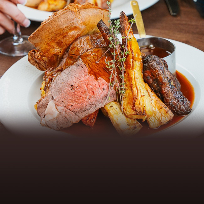 Sunday menu at The Arkley