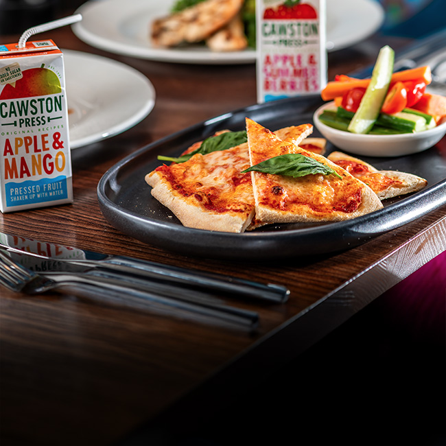 Children's menu at The Arkley