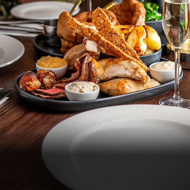 Sunday menu at The Arkley